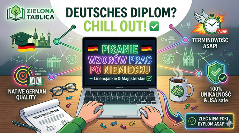 Pisanie wzorow prac po niemiecku